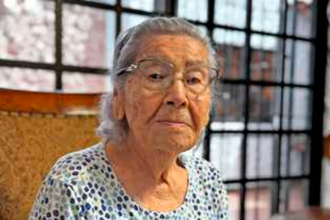 Guadalupe Chávez Ortiz, de 102 años