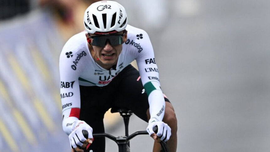 Isaac del Toro brilla en la Vuelta a Alemania Segundo lugar en la primera etapa