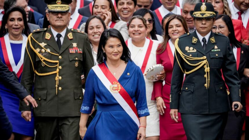 Keiko Fujimori arranca con fuerza: 60% de peruanos aprueba su gobierno
