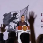 La presidenta Claudia Sheinbaum