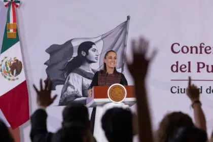 La presidenta Claudia Sheinbaum