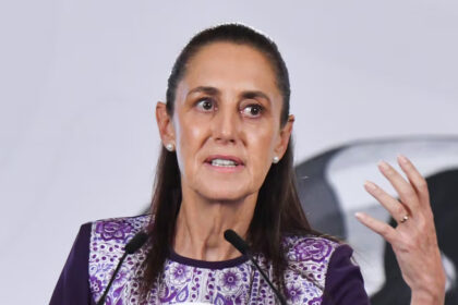 La presidenta Claudia Sheinbaum
