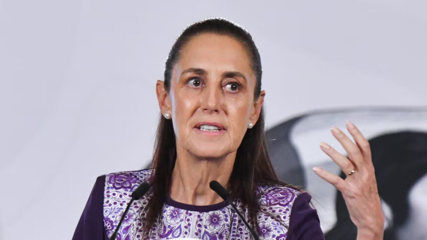 La presidenta Claudia Sheinbaum