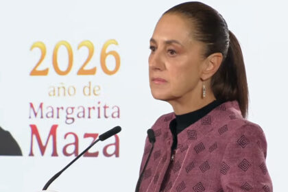 La presidenta Claudia Sheinbaum