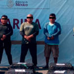 Marina asegura 4.4 toneladas de cocaína en costas de Chiapas y Oaxaca; hay 16 detenidos