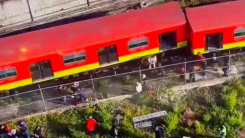 Metro CDMX explica causas del descarrilamiento en Talleres de Ticomán