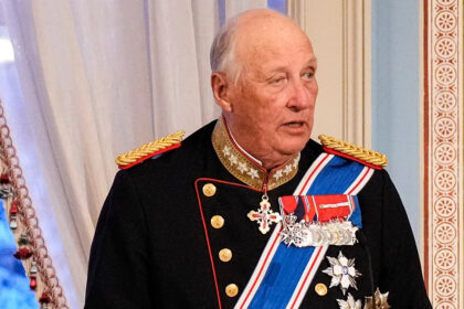 Muerte del rey Harald V