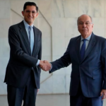 Roberto Velasco y canciller de Brasil