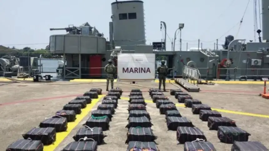 Semar asegura más de 1.6 toneladas de droga: Gran decomiso de cocaína en Michoacán