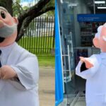 ‘Dr. Guali’ se vuelve viral por su parecido con el Dr. Simi; usuarios comparan a la mascota de una farmacia peruana