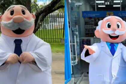‘Dr. Guali’ se vuelve viral por su parecido con el Dr. Simi; usuarios comparan a la mascota de una farmacia peruana