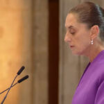 La presidenta Claudia Sheinbaum